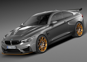 M4 BMW_M4_GTS_2016 3Dģ