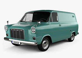 Ford Transit Panel Van 1965ģ3Dģ,obj,max,fbx,stlʽ,3Dӡ