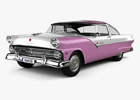 Ford Crown Victoria 1955ģ3Dģ,obj,max,fbx,stlʽ,3Dӡ